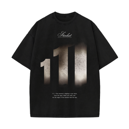 111 Tee - Black