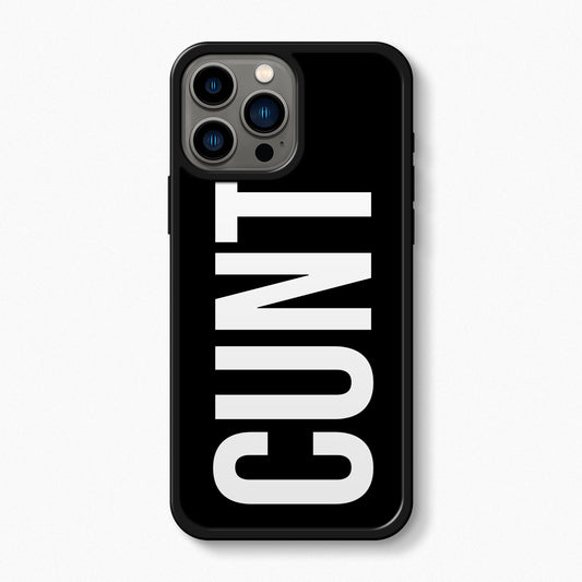 Cunt Mag Safe Tough iPhone Case - Black