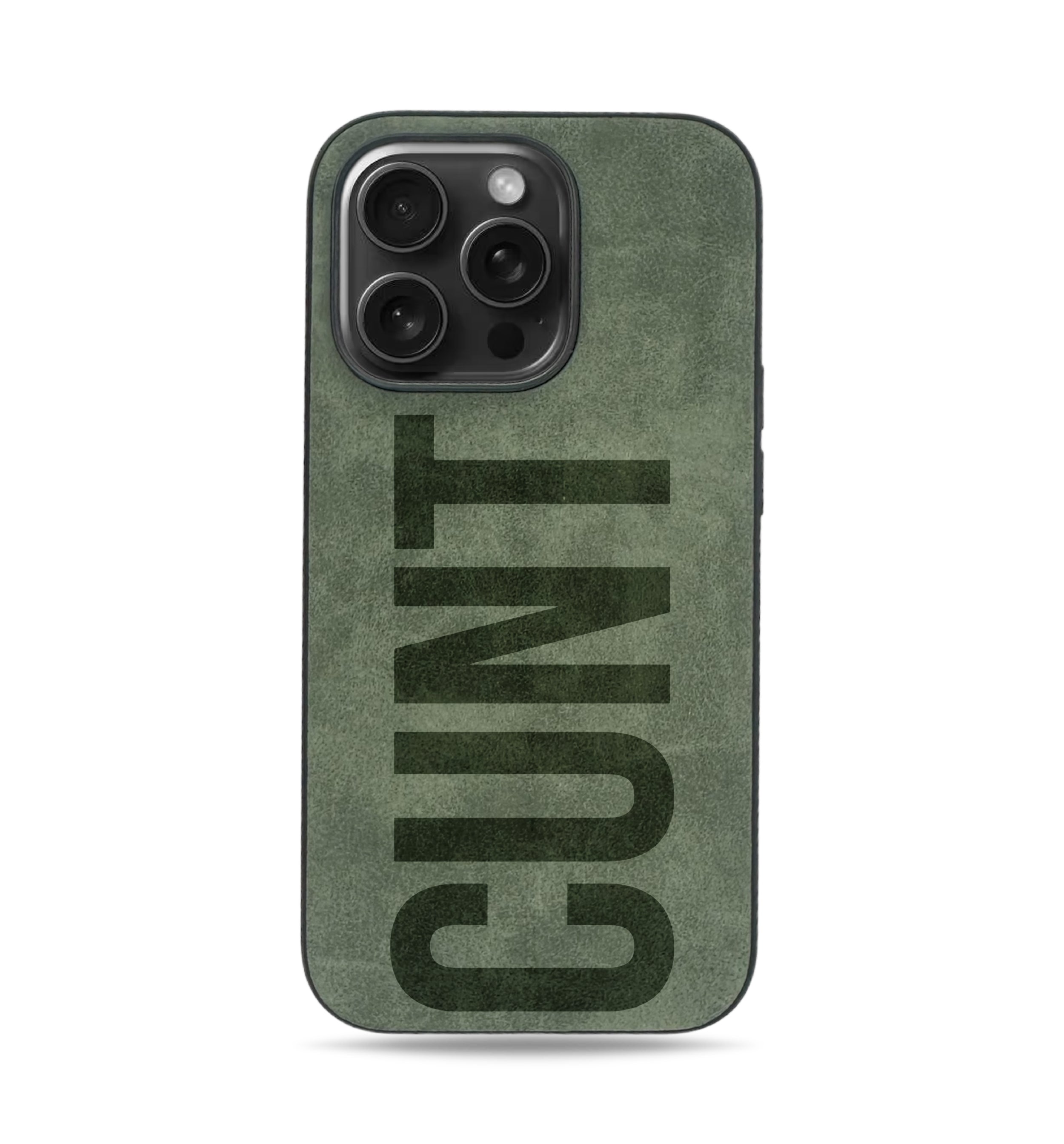Cunt iPhone Case - Suede