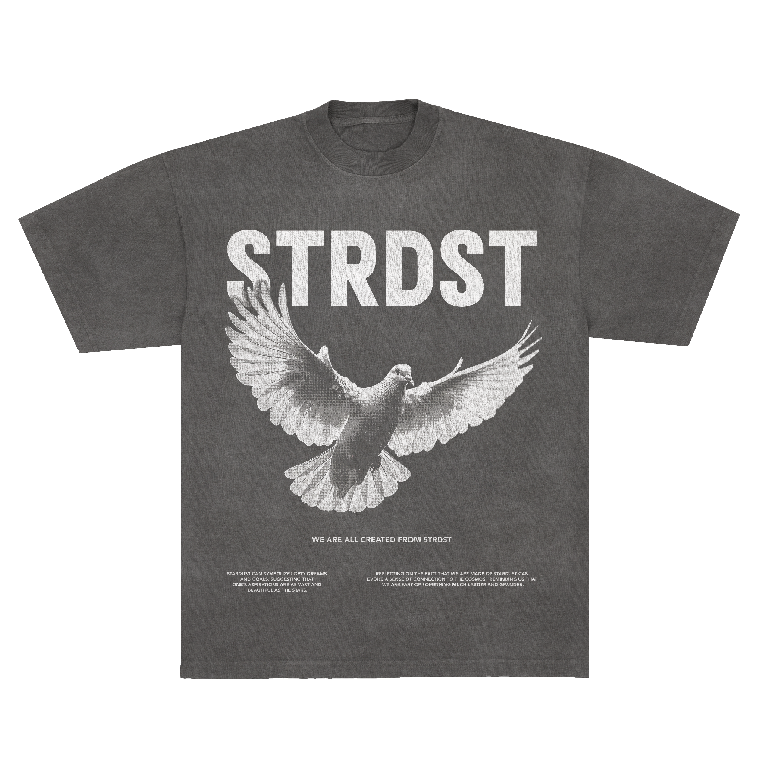 STARDST Dove Tee - Vintage Grey
