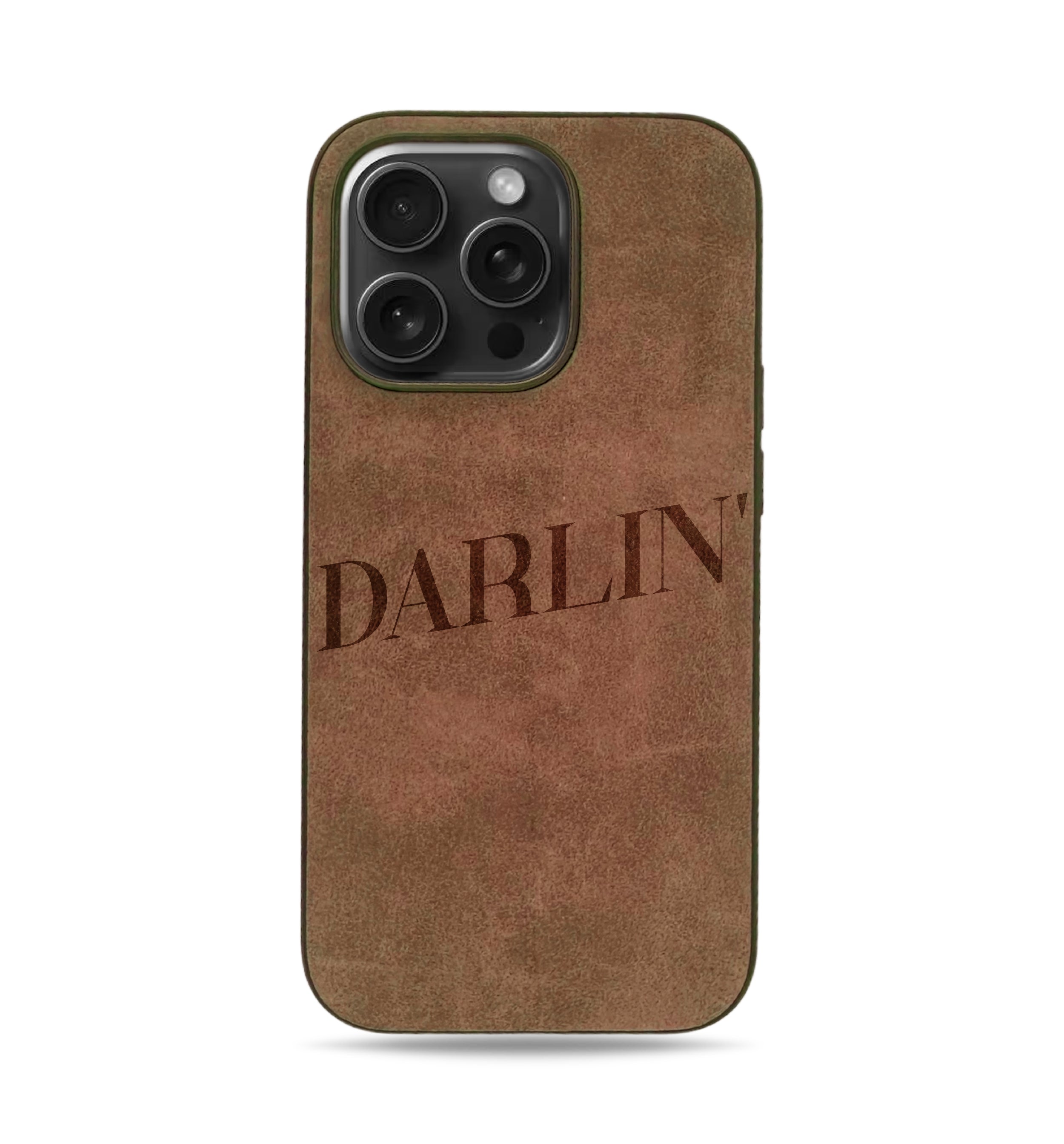 Darlin iPhone Case - Suede
