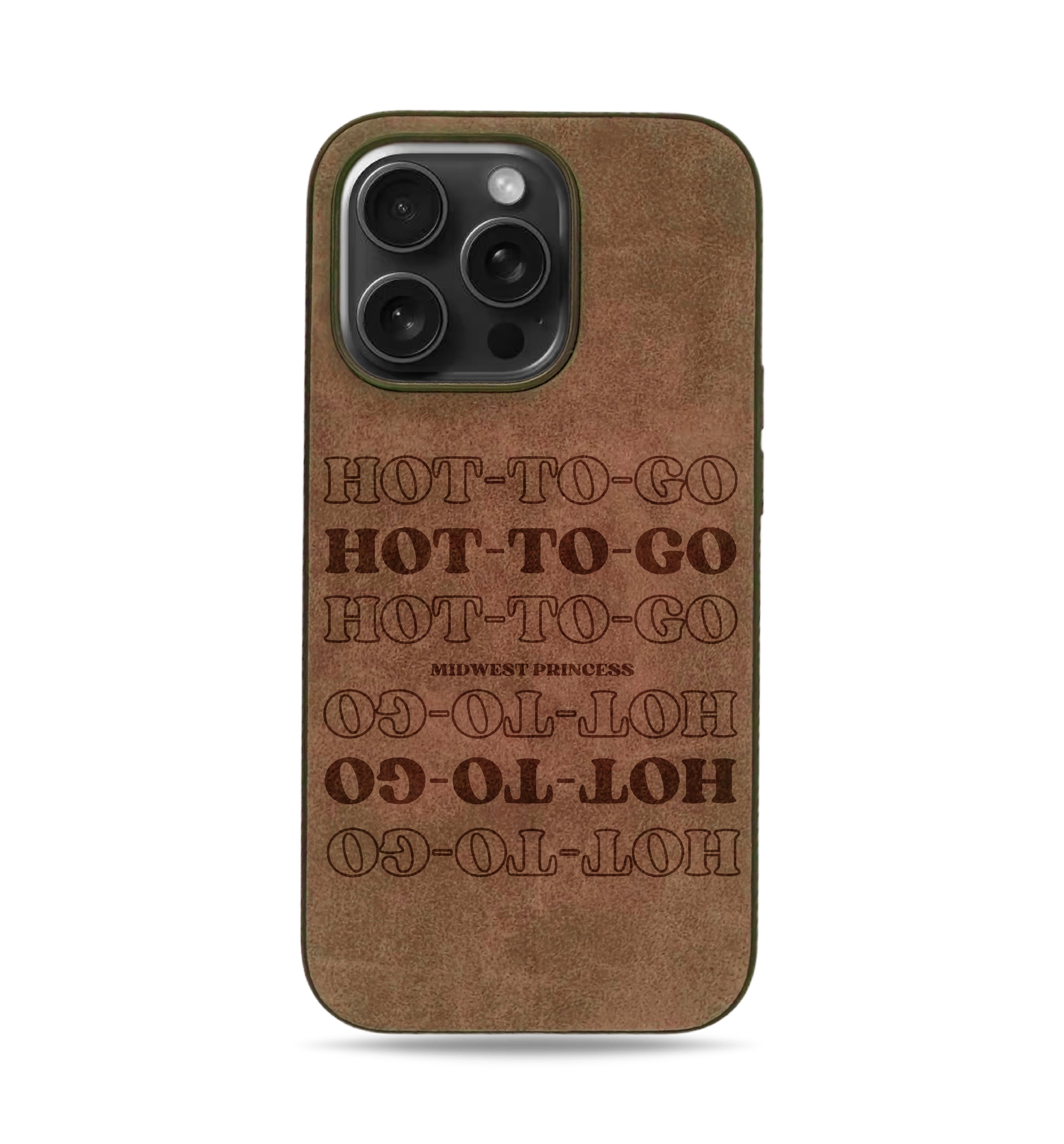 Hot To Go iPhone Case - Suede
