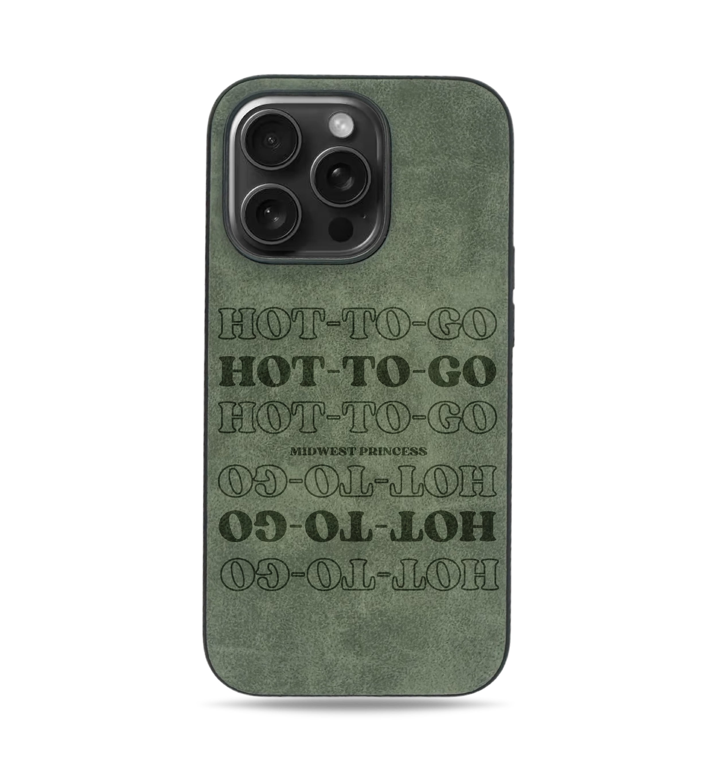 Hot To Go iPhone Case - Suede