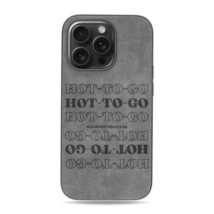 Hot To Go iPhone Case - Suede