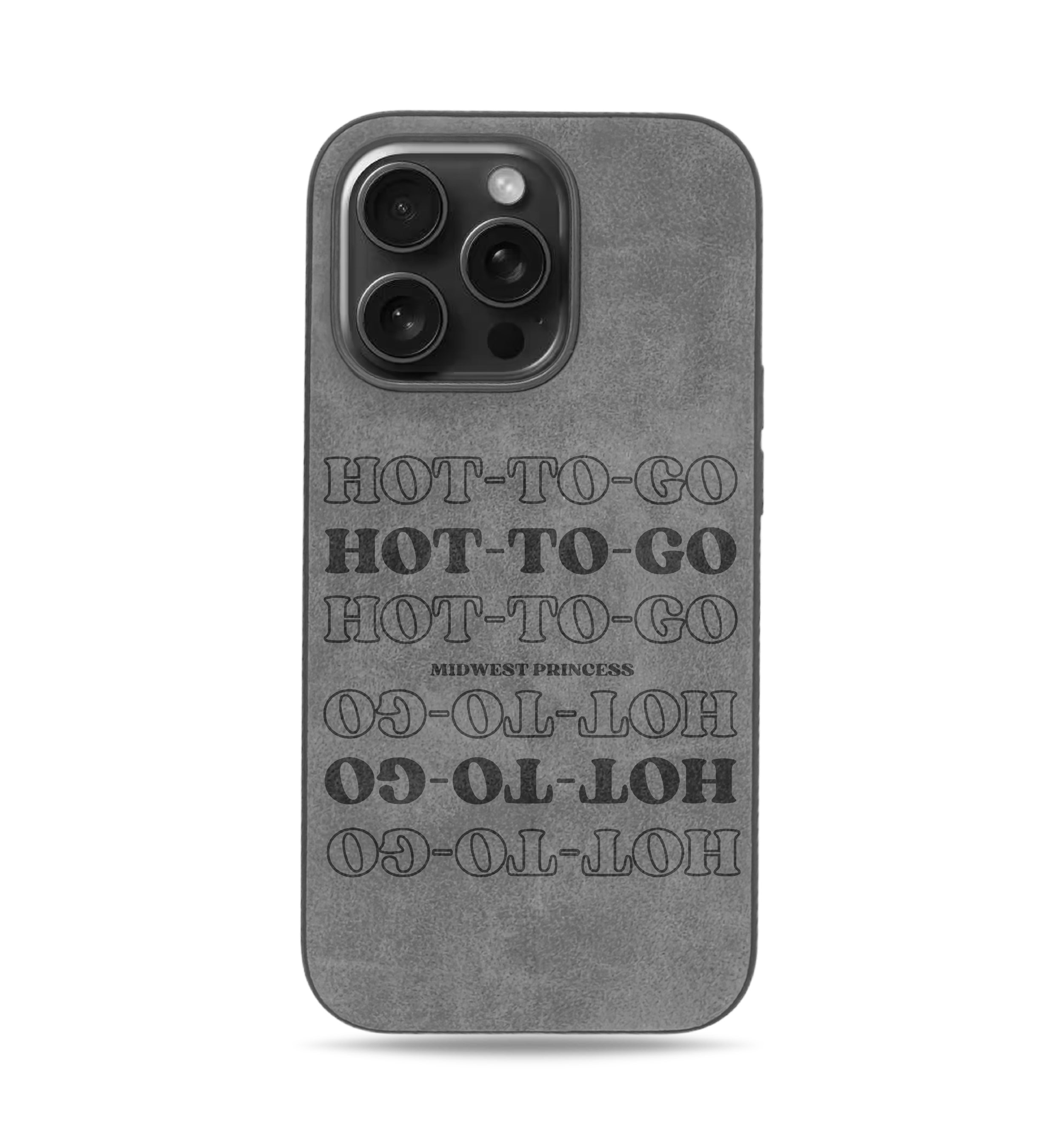 Hot To Go iPhone Case - Suede