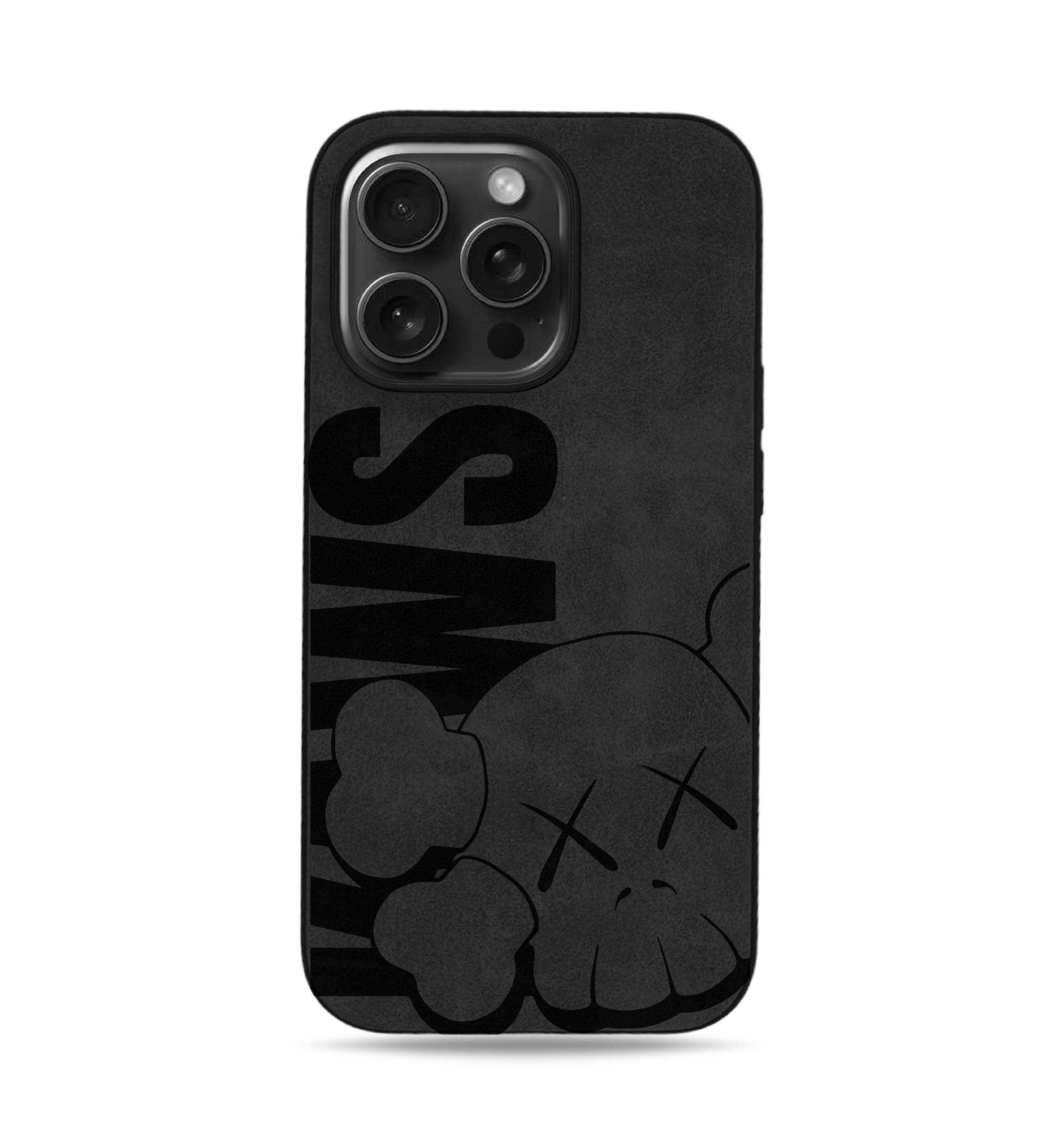 Kaws iPhone Case - Suede
