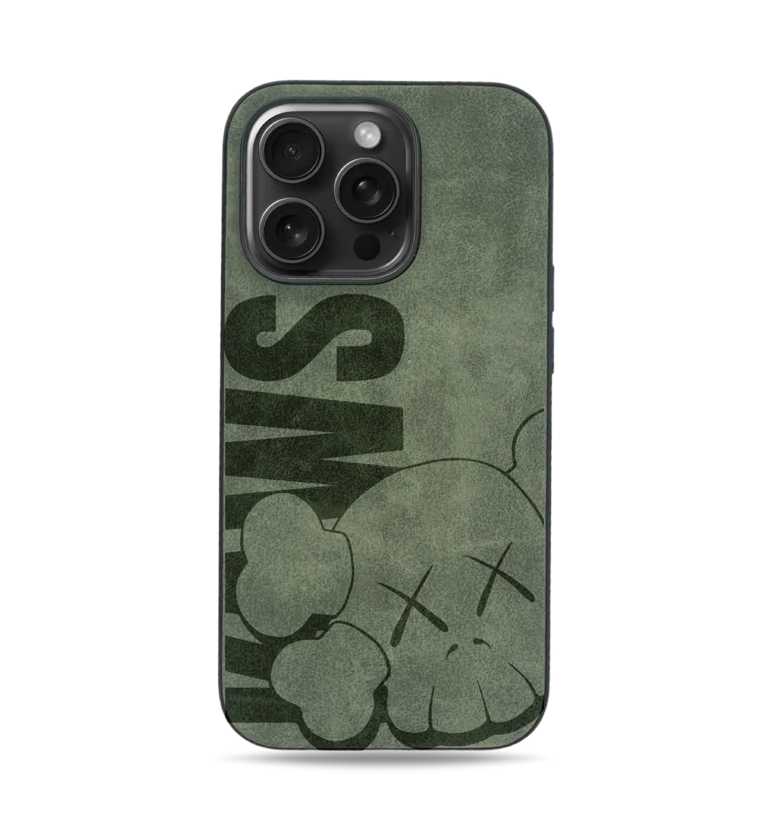 Kaws iPhone Case - Suede