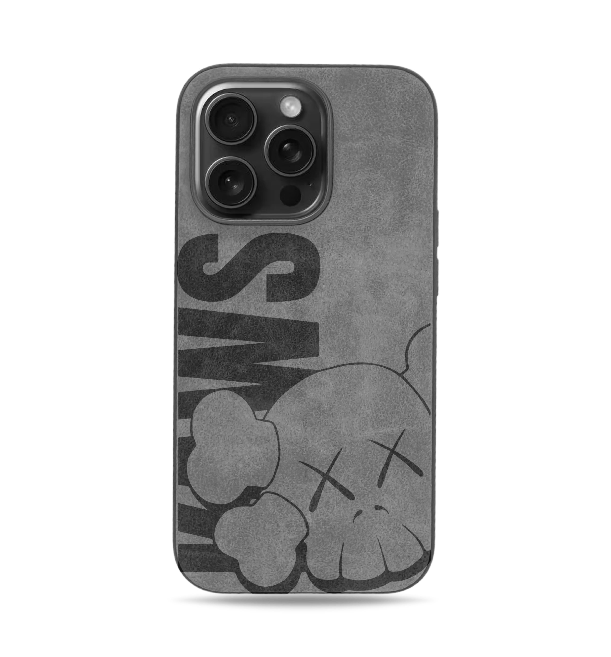 Kaws iPhone Case - Suede