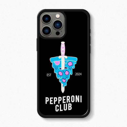 Pepperoni Club Mag Safe Tough iPhone Case - Black