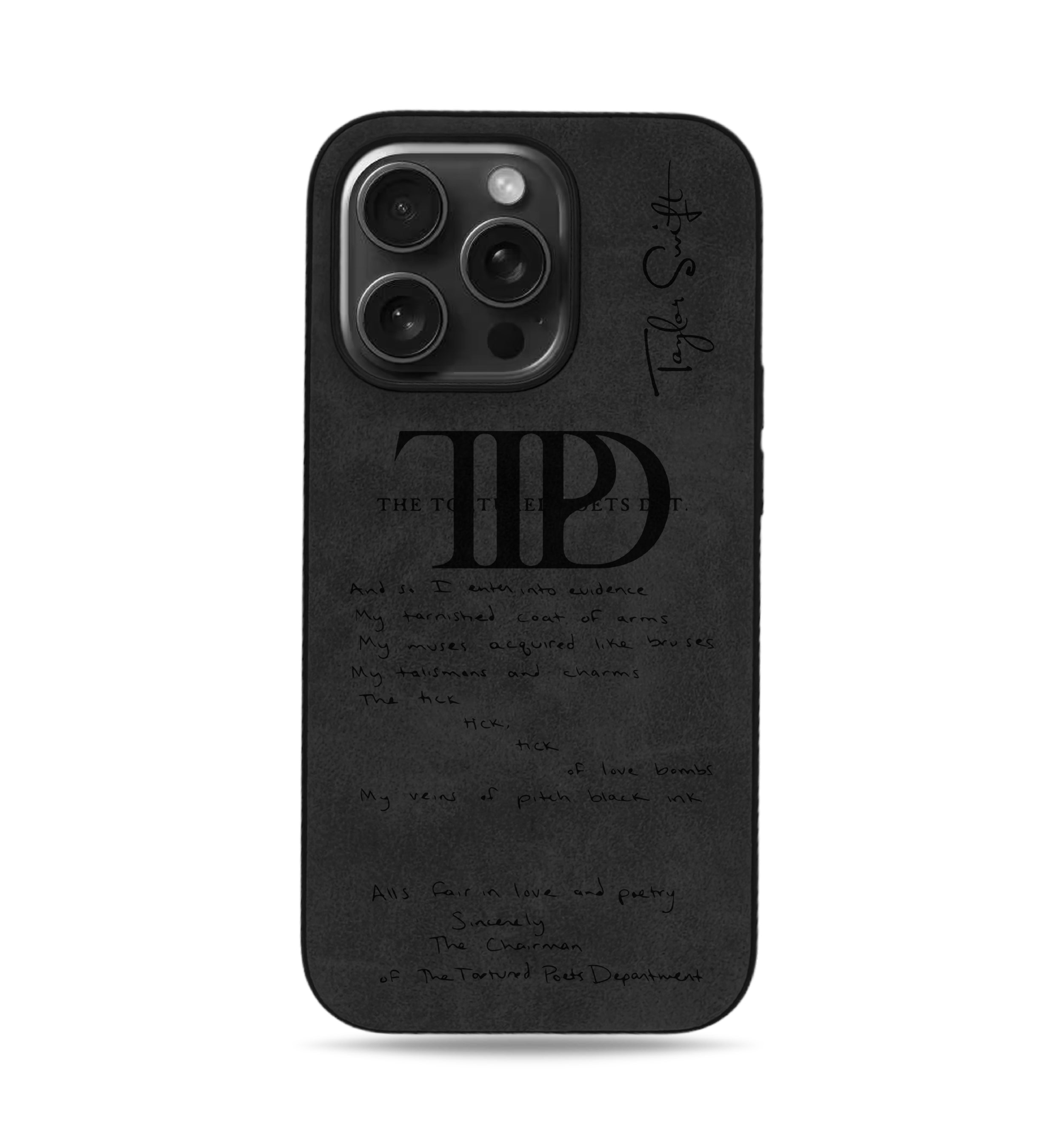 TTPD iPhone Case - Suede