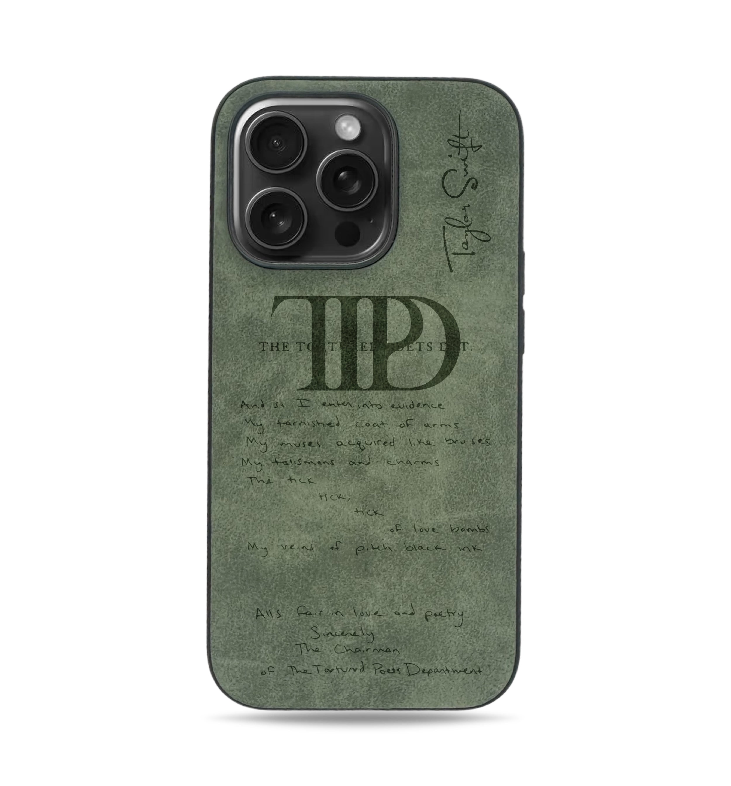 TTPD iPhone Case - Suede