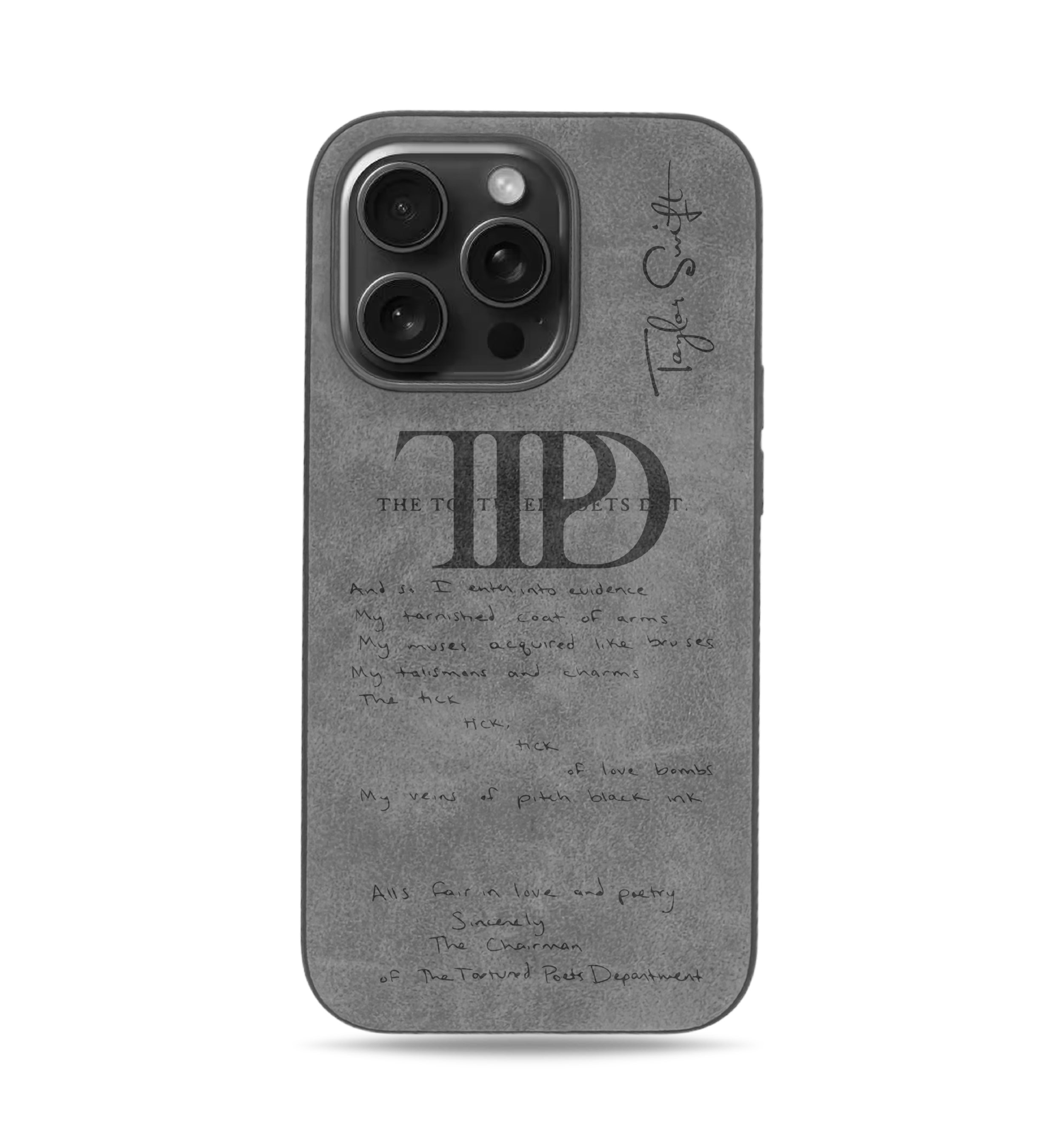 TTPD iPhone Case - Suede