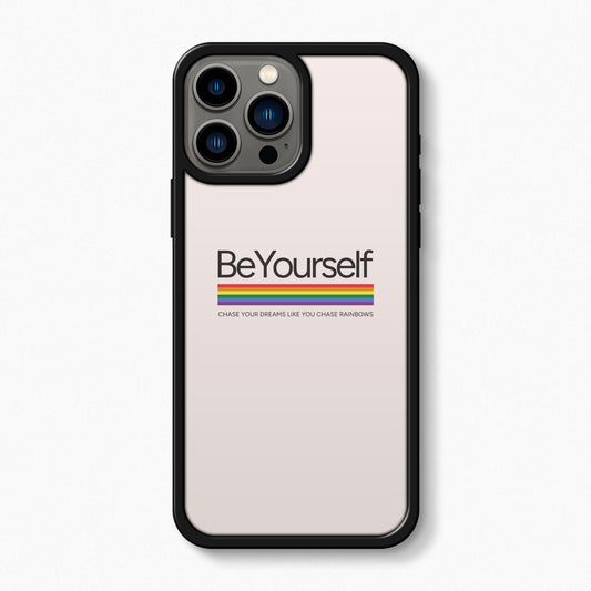 Be Yourself Mag Safe Tough iPhone Case - Black