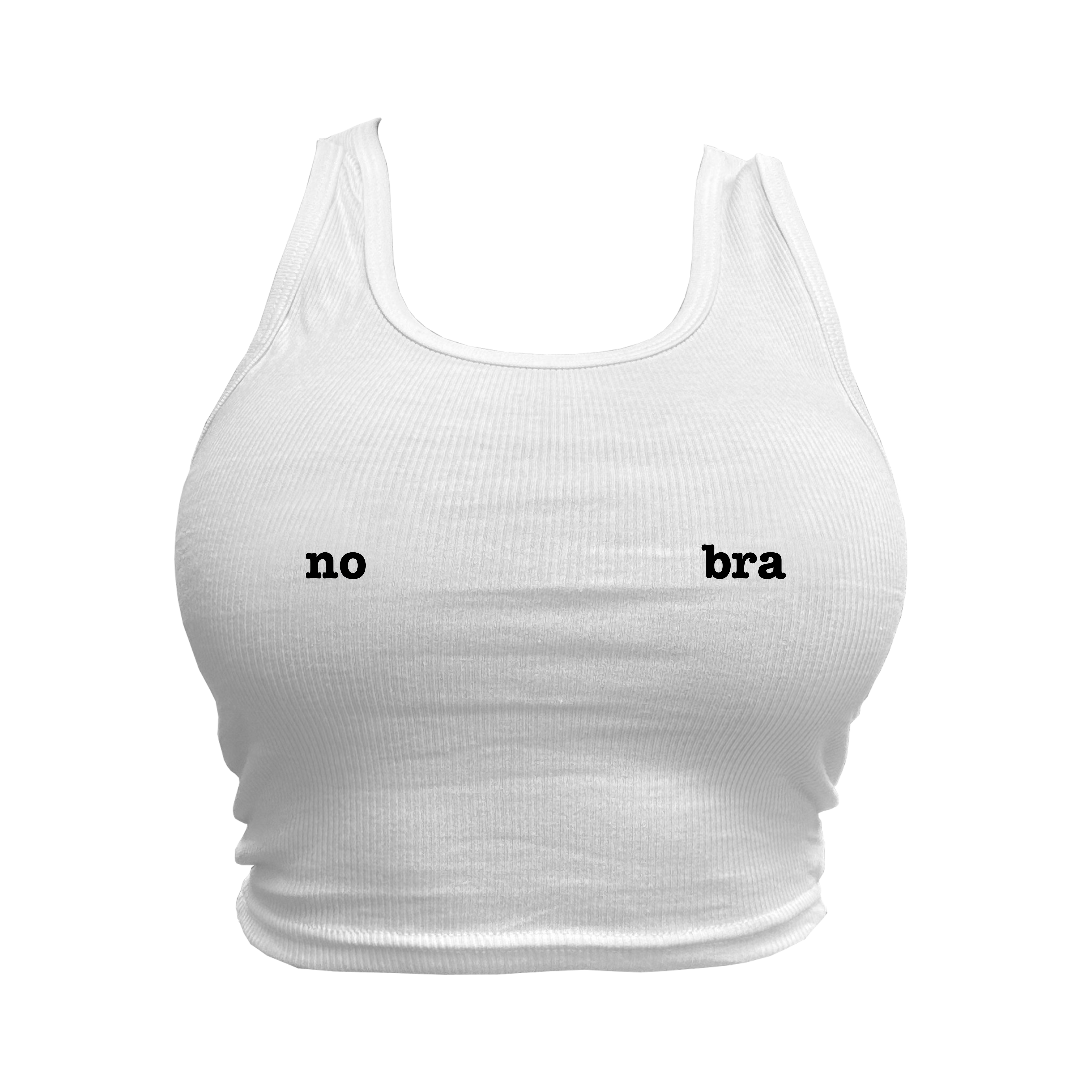 No Bra - Ribbed Tank Top